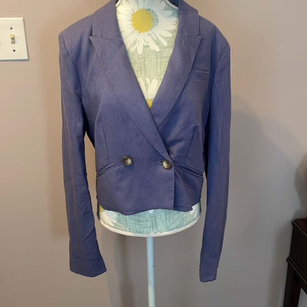 Jason Wu Linen Blazer